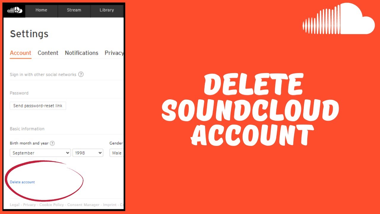 How To Delete Your Soundcloud Account 2022 YouTube