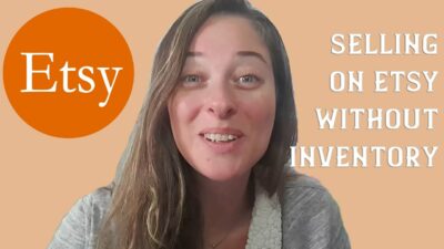 How to sell on Etsy without inventory Vlogmas day 3 YouTube