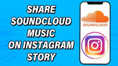 How To Share SoundCloud Music On Instagram Story 2022 Add Share