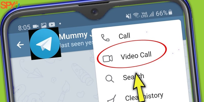 How to record telegram video calls on Android