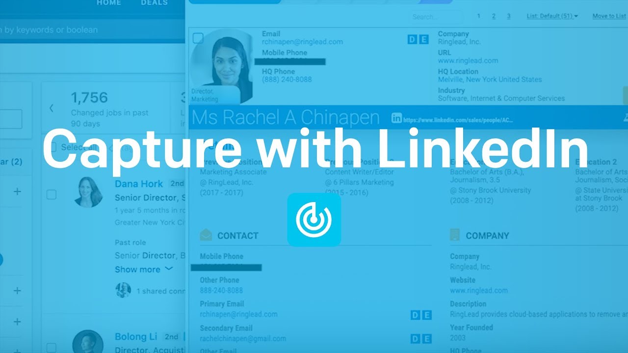 How to Use Capture with LinkedIn YouTube