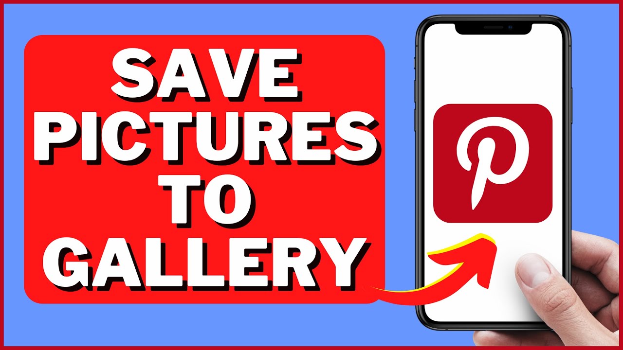 How To Save Pinterest Pictures To Your Gallery 2023 iOS Android