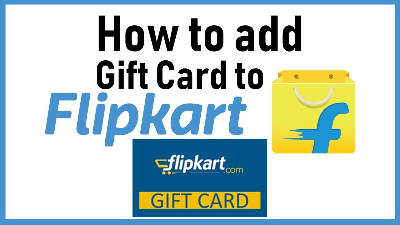 How to add gift card to flipkart account YouTube