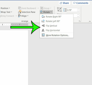 Image Inversion: Flipping an Image in Microsoft Word