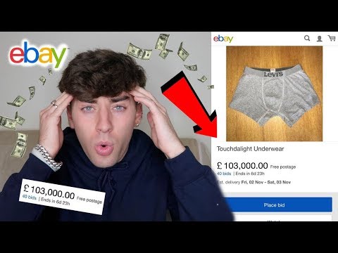 I SOLD MY USED UNDERWEAR ON EBAY 103000 YouTube