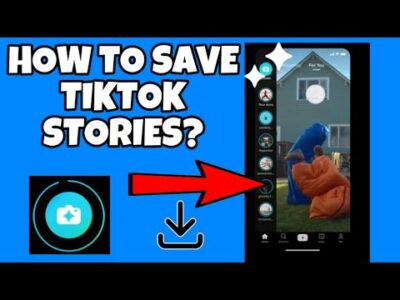 How to save tiktok stories part 1 Can tiktok stories be saved Save