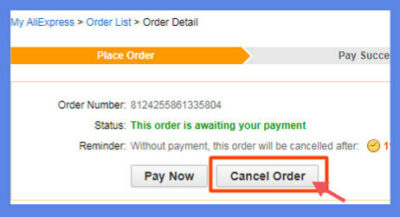 How to Cancel AliExpress Orders during Order Fulfillment