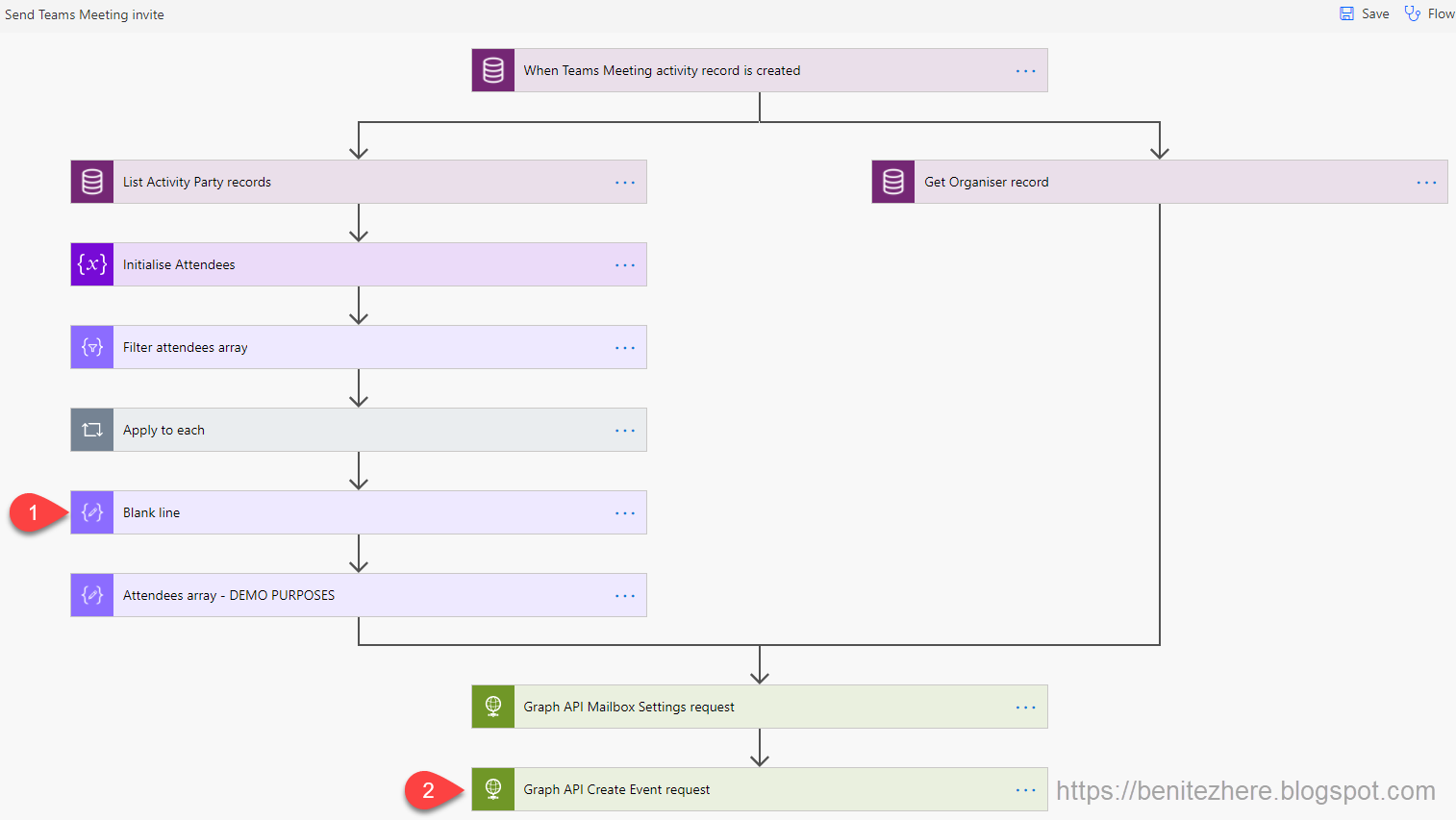 How to display line breaks in Teams Meeting from Microsoft Dataverse or