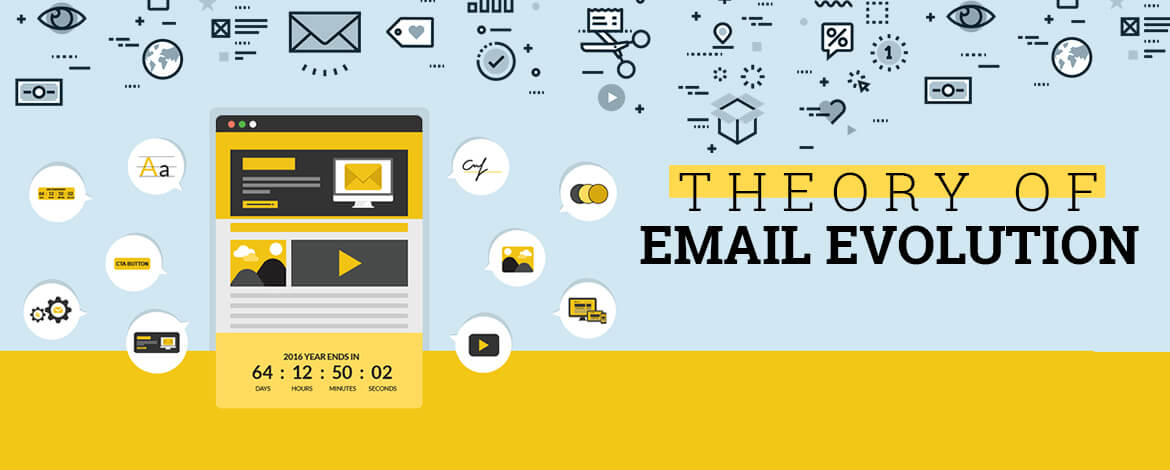 The Theory of Email Evolution Infographic Email Uplers