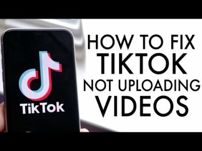 How To FIX TikTok Not Uploading Videos YouTube