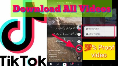 How to save Any TIKTOK video with new Trick by A2Z tips tech YouTube