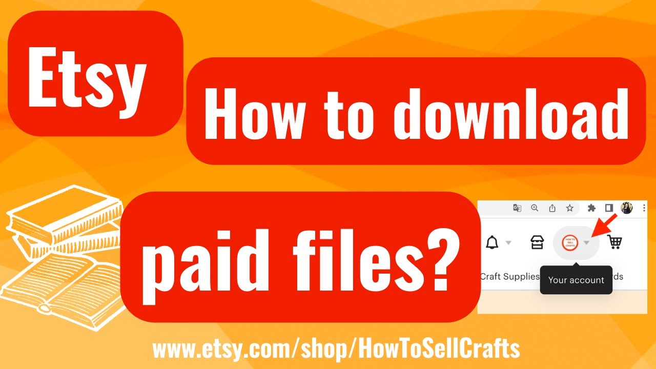 Etsy How to download files from Etsy YouTube