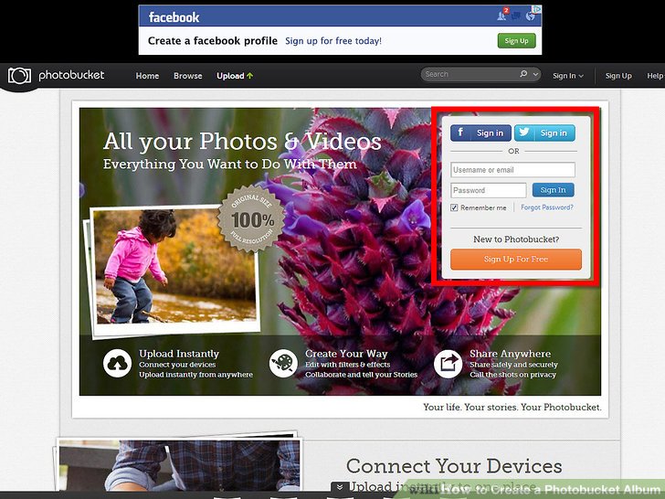 How to Create a Photobucket Album 4 Steps with Pictures