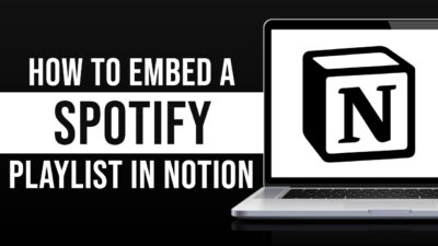 How to Embed a Spotify Playlist in Notion  YouTube