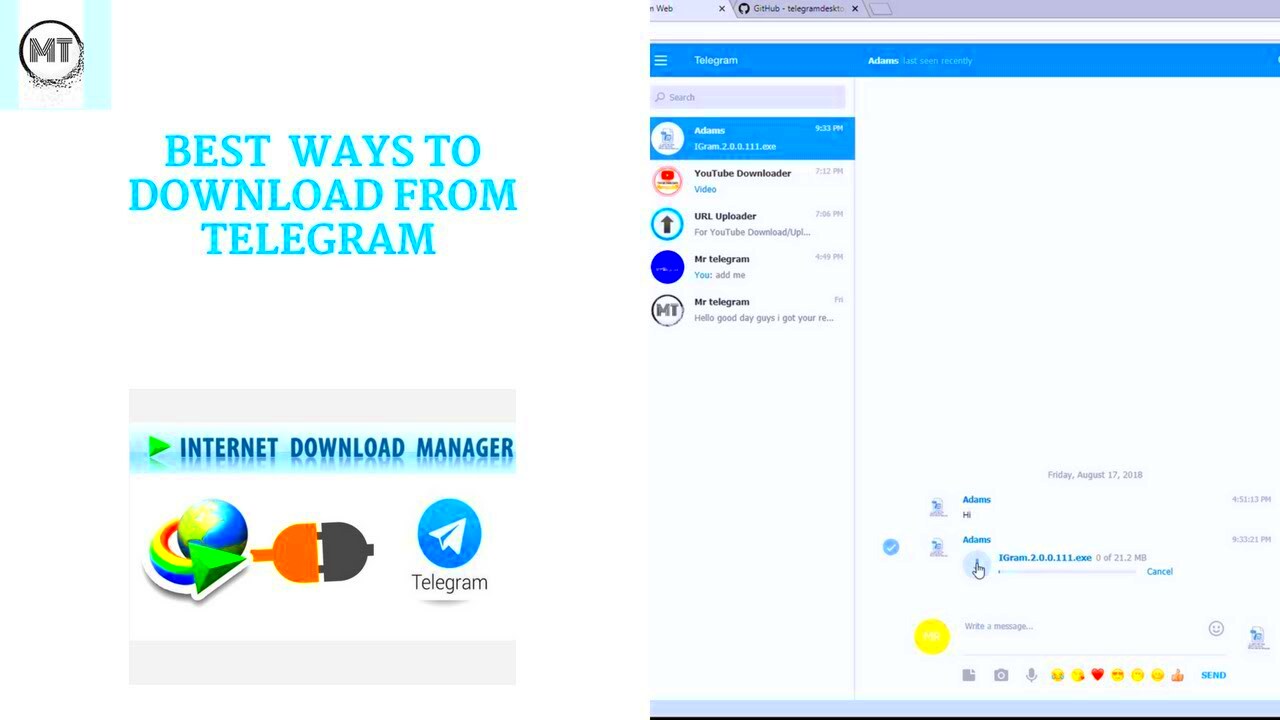 How To Download From Telegram 2  YouTube