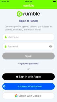 Rumble App Download Updated Nov 20  Free Apps for iOS Android  PC