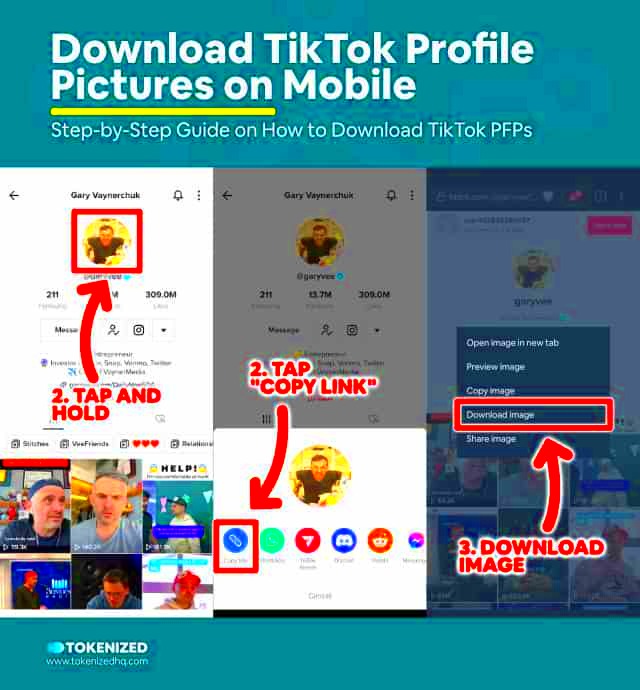 Solved How to Download TikTok Profile Pictures Easily in 2023  Tokenized