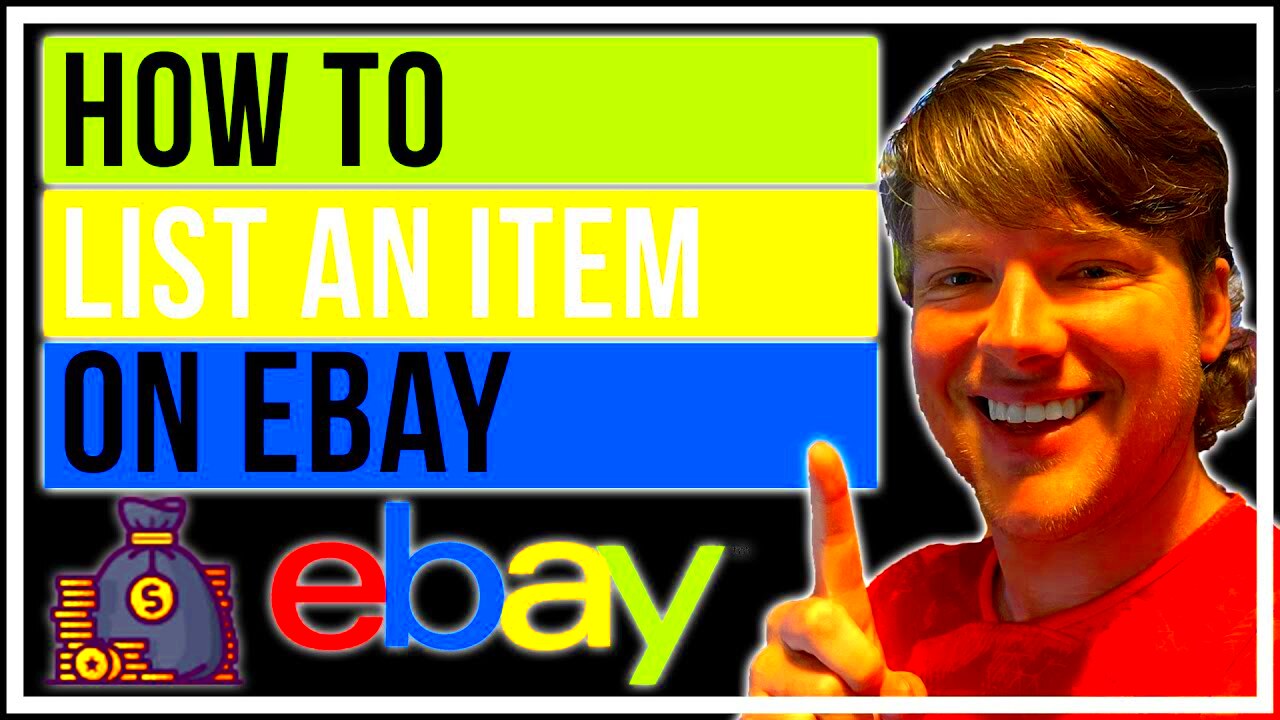 How To List An Item On eBay  Full Step By Step Tutorial   YouTube