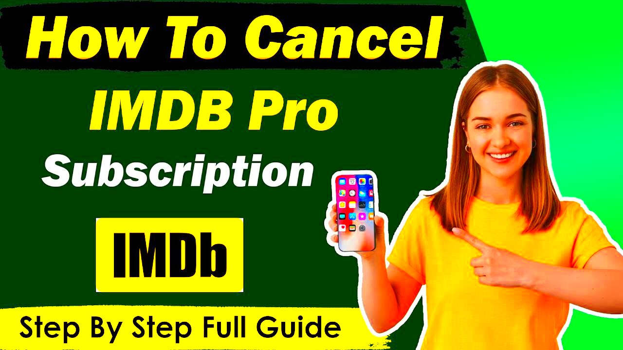 How to cancel imdb subscription  How To Cancel IMDB Pro  YouTube