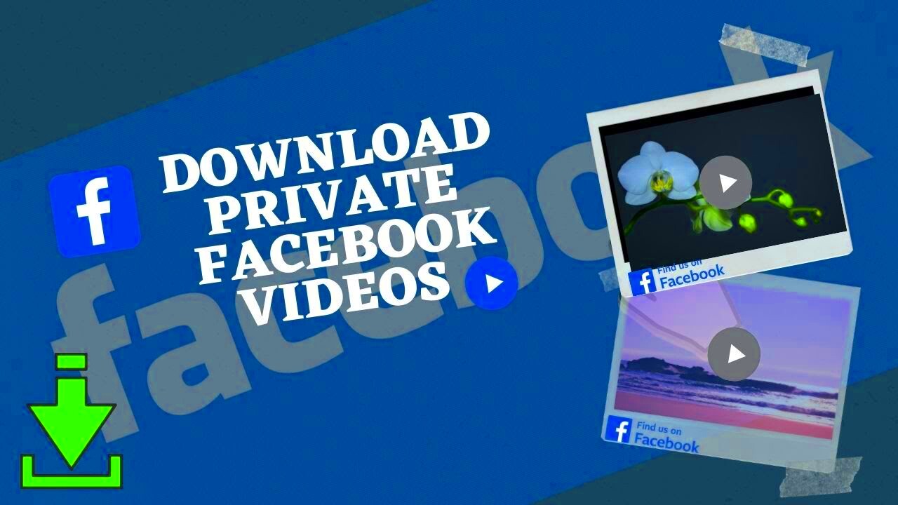 How to Download Facebook private videos from Groups 2020  Very Easy