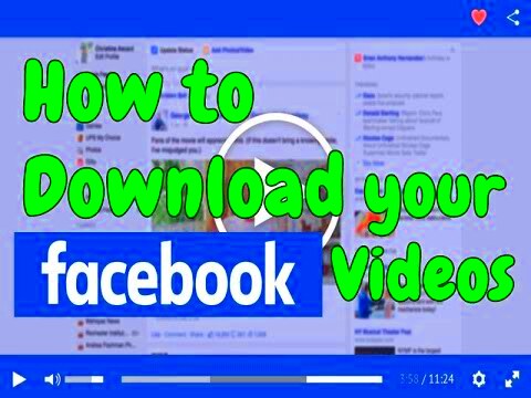 How to download your Facebook video without any software Free Tutorial