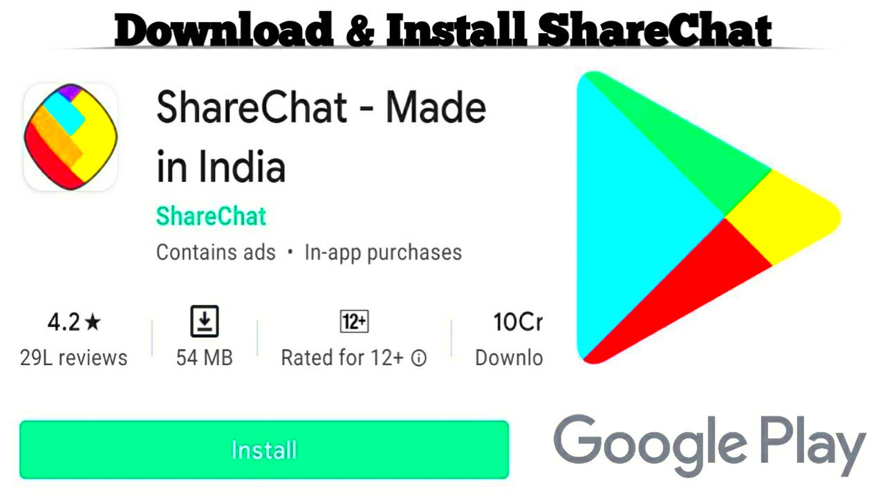 How to Download and Install ShareChat app on Android  Download