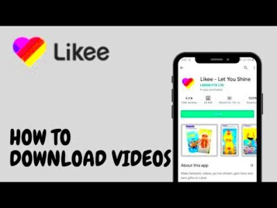 How To Download Videos From Likee App  2021  YouTube