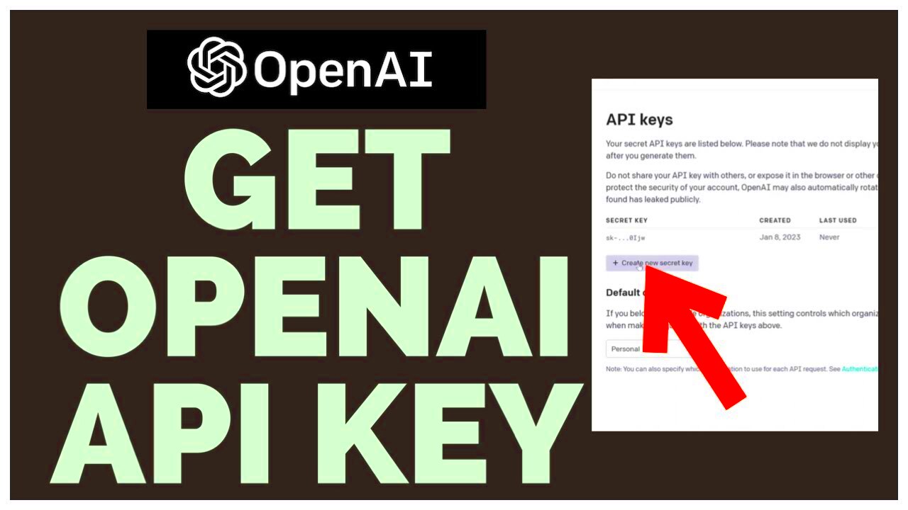 How to Get Open AI API Key 2023  YouTube