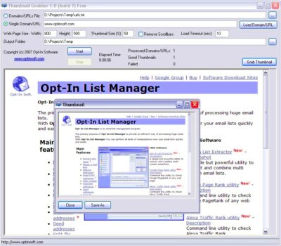Thumbnail Grabber download for free  GetWinPCSoft