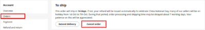 How to Cancel an AliExpress Order Before During and After Payment