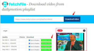 How to Download Dailymotion Playlist 5 Methods