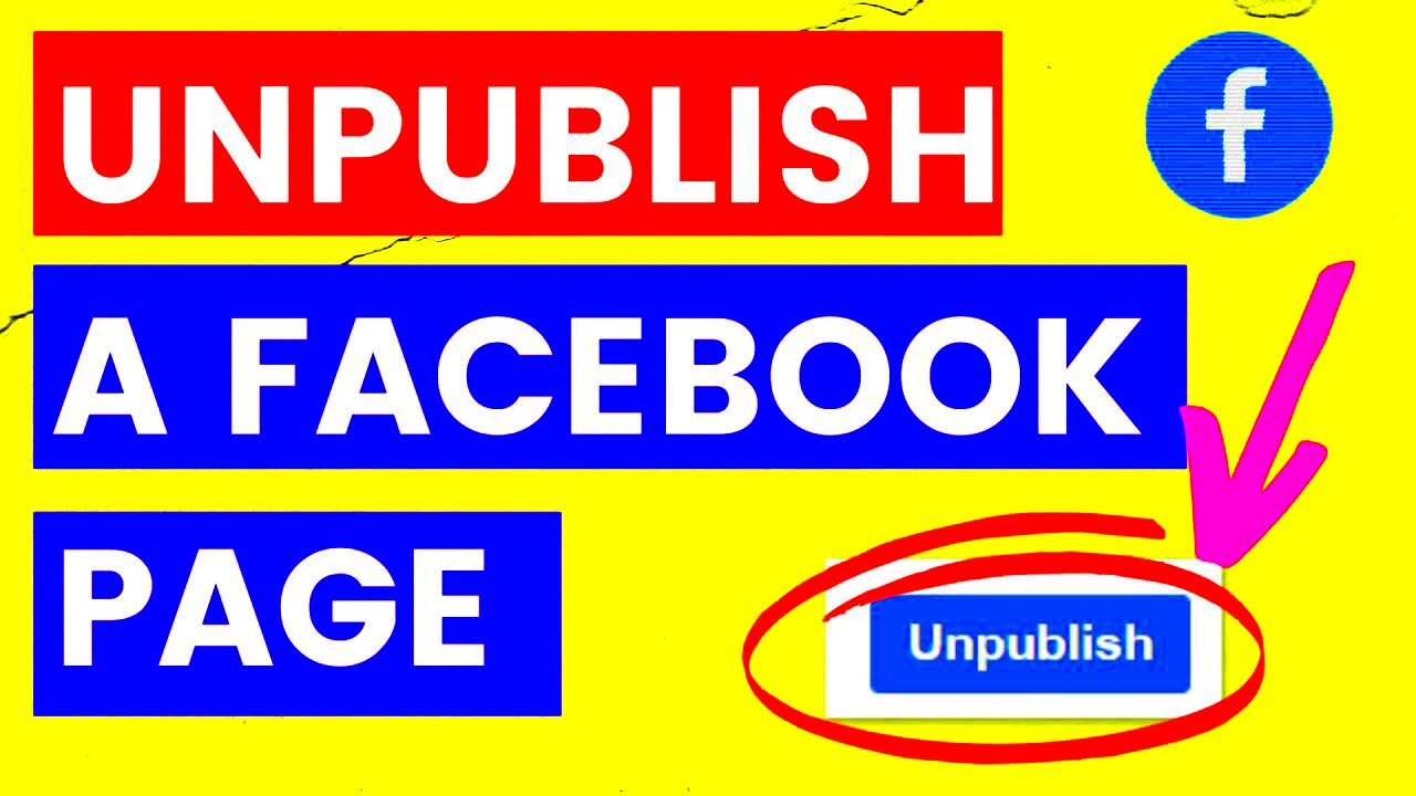 How to Unpublish a Facebook Page  Zeru