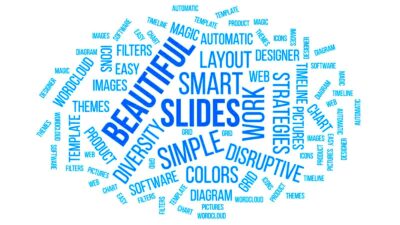 Word Cloud Slide Template  Beautifulai