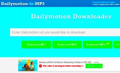 How to Download and Convert Dailymotion Video to MP4