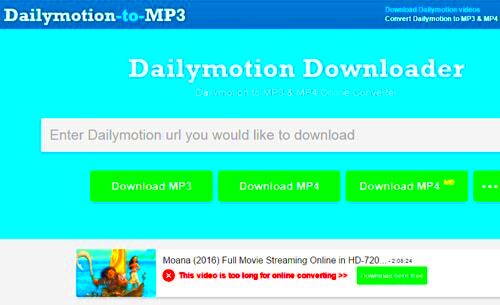 How to Download and Convert Dailymotion Video to MP4