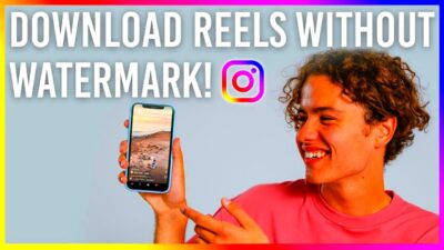 How To Download Reels Without The Instagram Watermark  YouTube