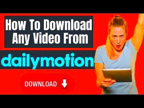 How To Download Any Video From Dailymotion  YouTube