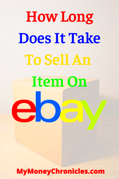 How Long Does it Take to Sell An Item on eBay My Average Sales Time on