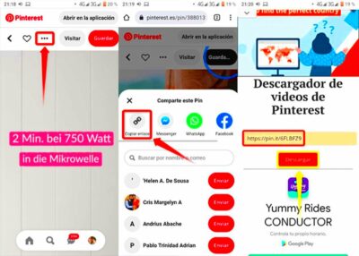 How to download videos from Pinterest step by step