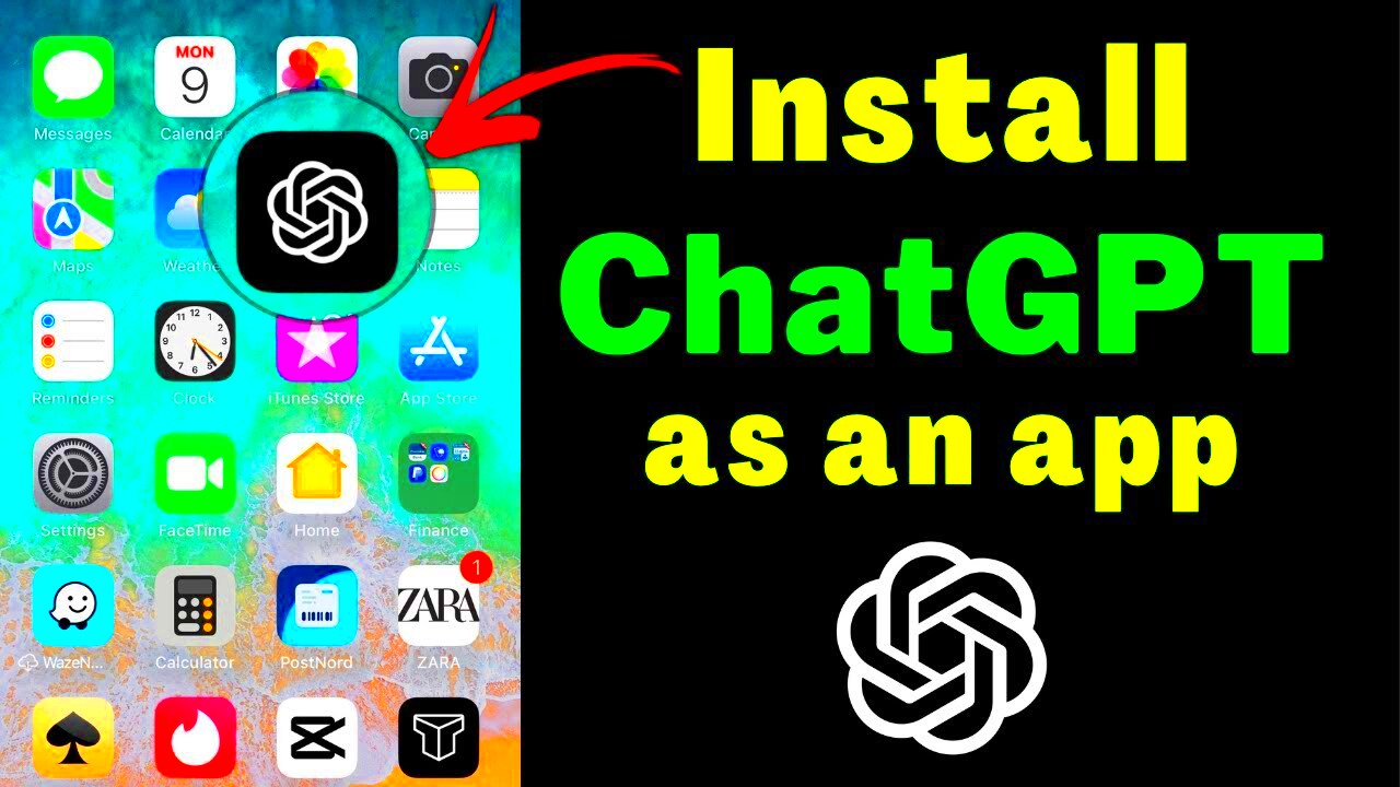 How to Install ChatGPT App  Chat GPT app for iOS  Chat GPT download