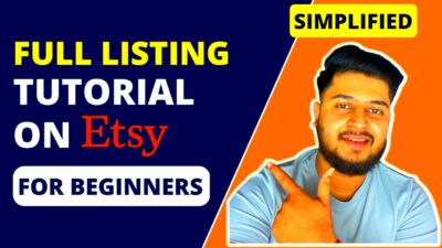 How to List Your Products On Etsy  Full Listing Tutorial with