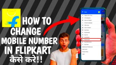 HOW TO CHANGE YOUR MOBILE NUMBER IN FLIPKART FLIPKART PE MOBILE NUMBER