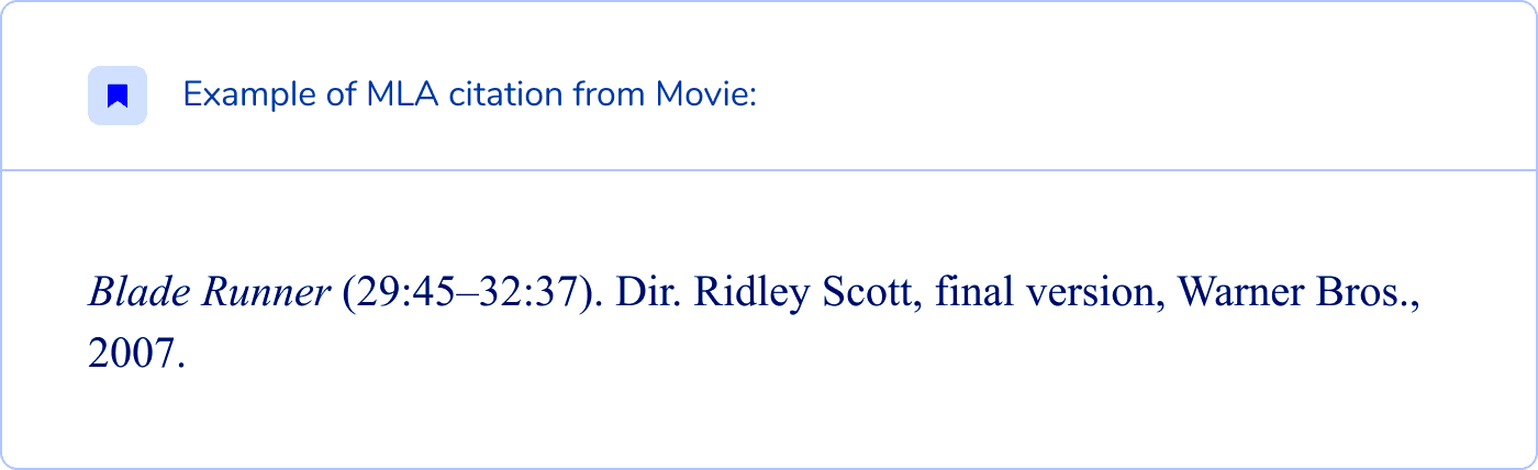 How to Cite a Movie In MLA a Guide From StudyCrumb