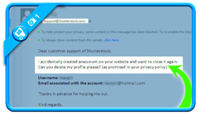 How to delete a Shutterstock account  AccountDeleters