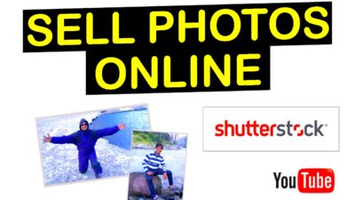 How To Sell Photos Online And Make Money  Sale In Shutterstock