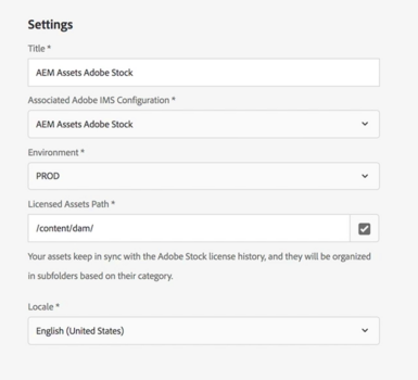 Using Adobe Stock assets with AEM Assets  Adobe Experience Manager