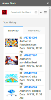 Adobe Stock Addon for Google Slides
