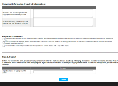 Adobe Stock Copyright Webform  Ustels