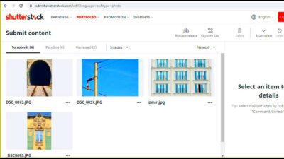 Shutterstock How to Put Description and Keywords on the Photos  YouTube