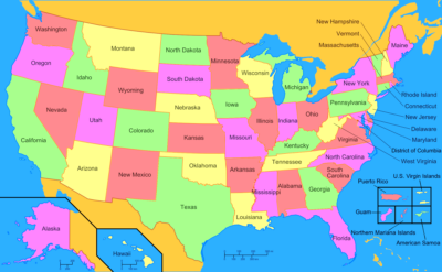 Geography of the United States  Wikiwand